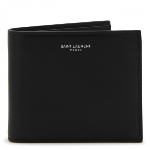 BLACK LEATHER WALLET