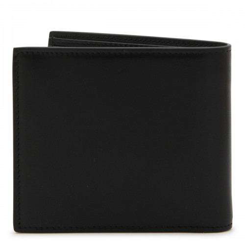 BLACK LEATHER WALLET