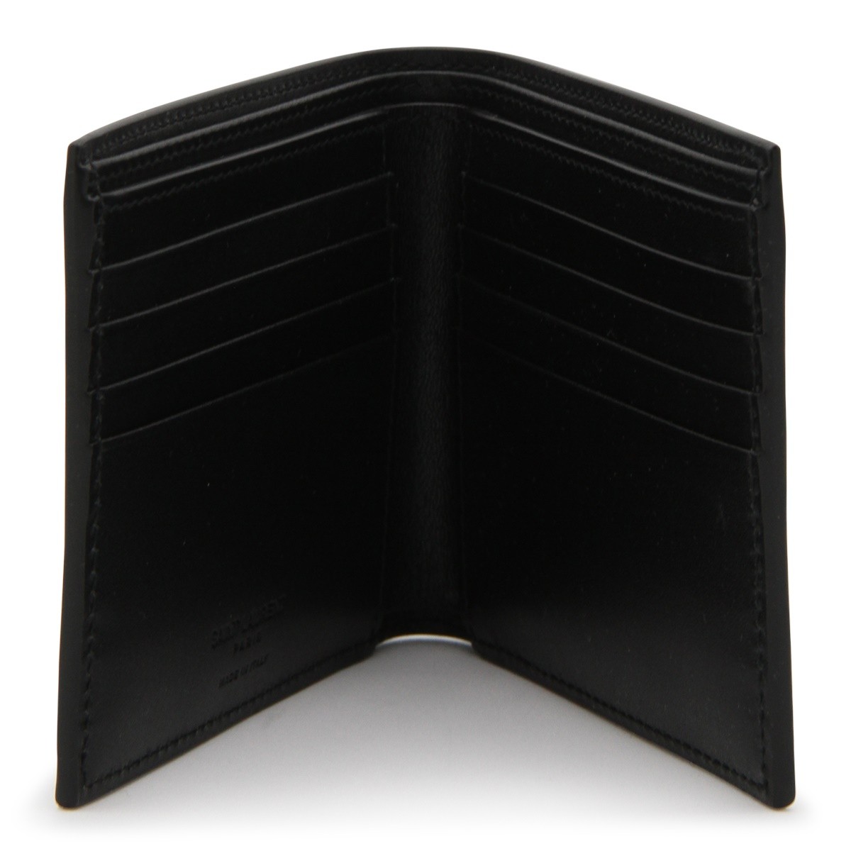 BLACK LEATHER WALLET