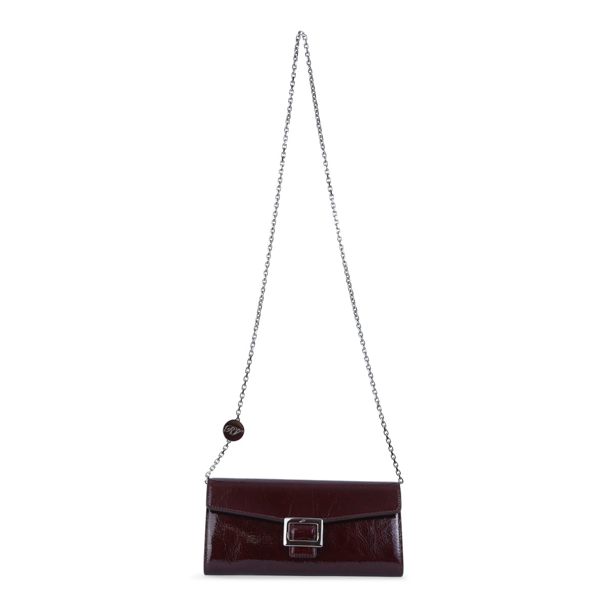 BURGUNDY LEATHER BELLE VIVIER WALLET