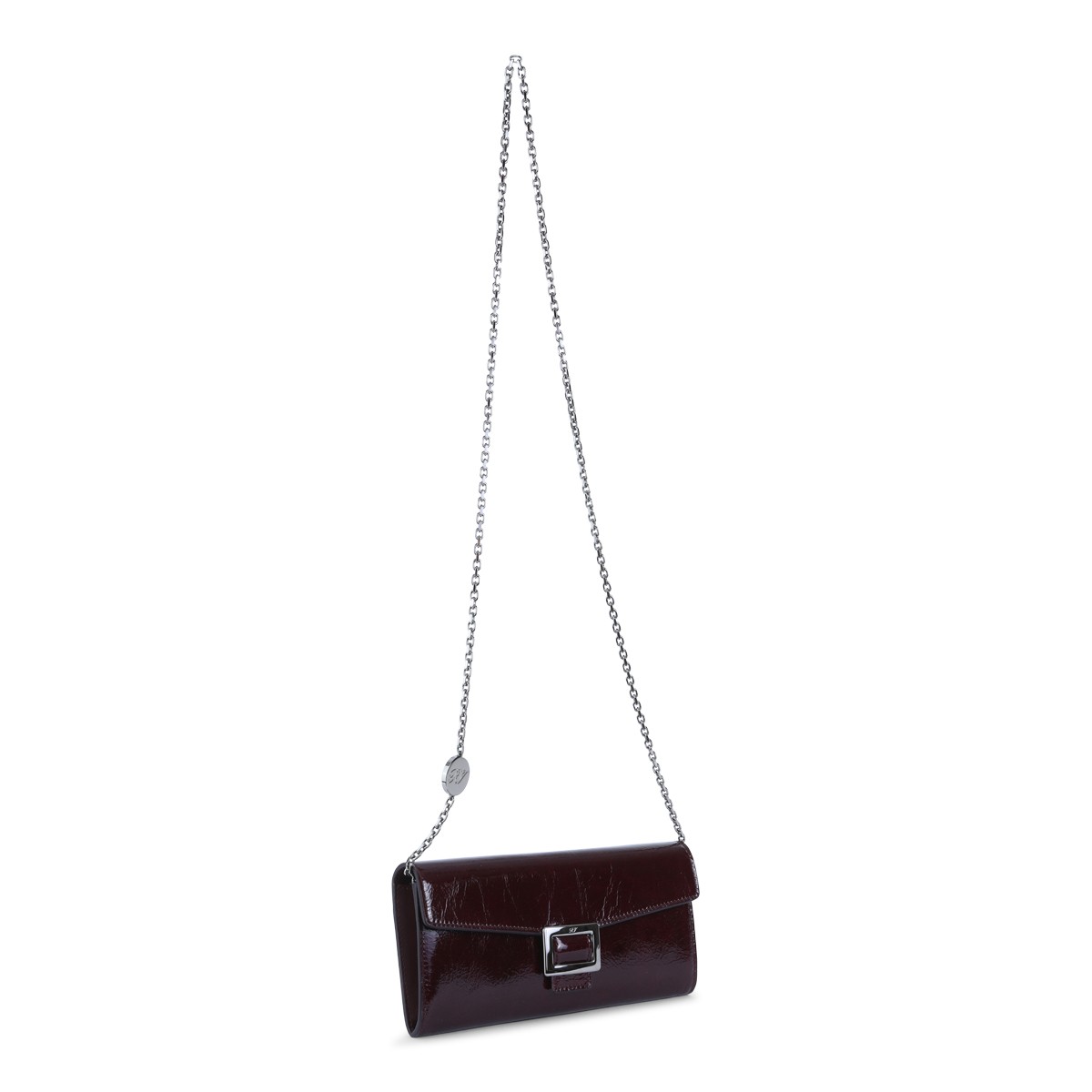 BURGUNDY LEATHER BELLE VIVIER WALLET