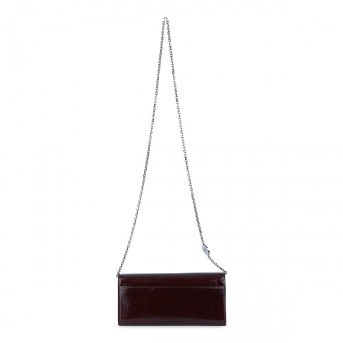 BURGUNDY LEATHER BELLE VIVIER WALLET