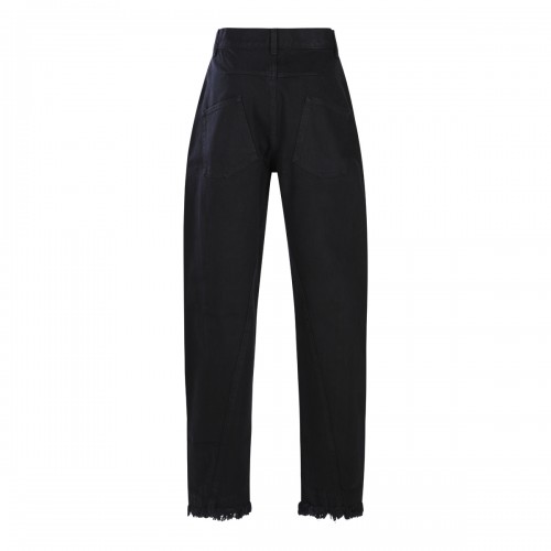 BLACK COTTON JEANS