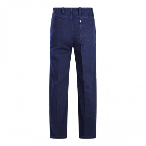 NAVY COTTON PANTS