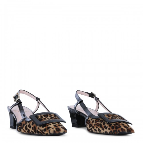 LEOPARD LEATHER BELLE VIVIER PONY PUMPS