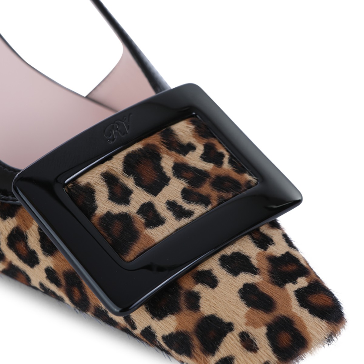 LEOPARD LEATHER BELLE VIVIER PONY PUMPS LEOPARD LEATHER BELLE VIVIER PONY PUMPS