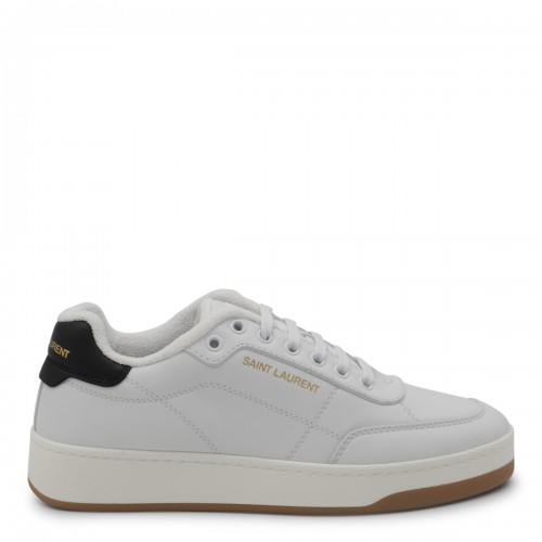 WHITE LEATHER SNEAKERS