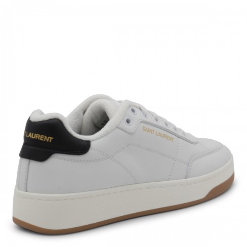 WHITE LEATHER SNEAKERS