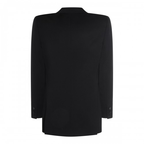 BLACK WOOL BLAZER