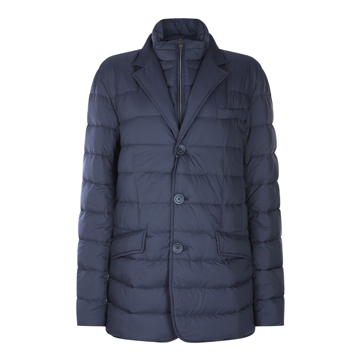 NAVY DOWN JACKET