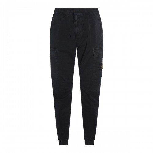 NAVY COTTON PANTS