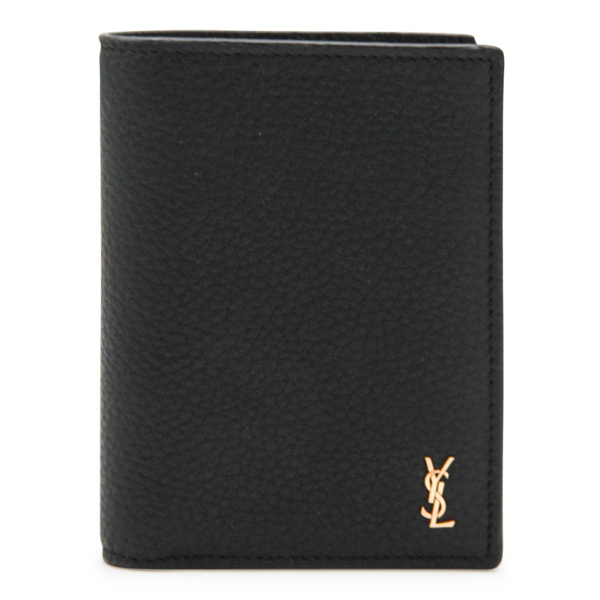 BLACK LEATHER CARD HOLDER