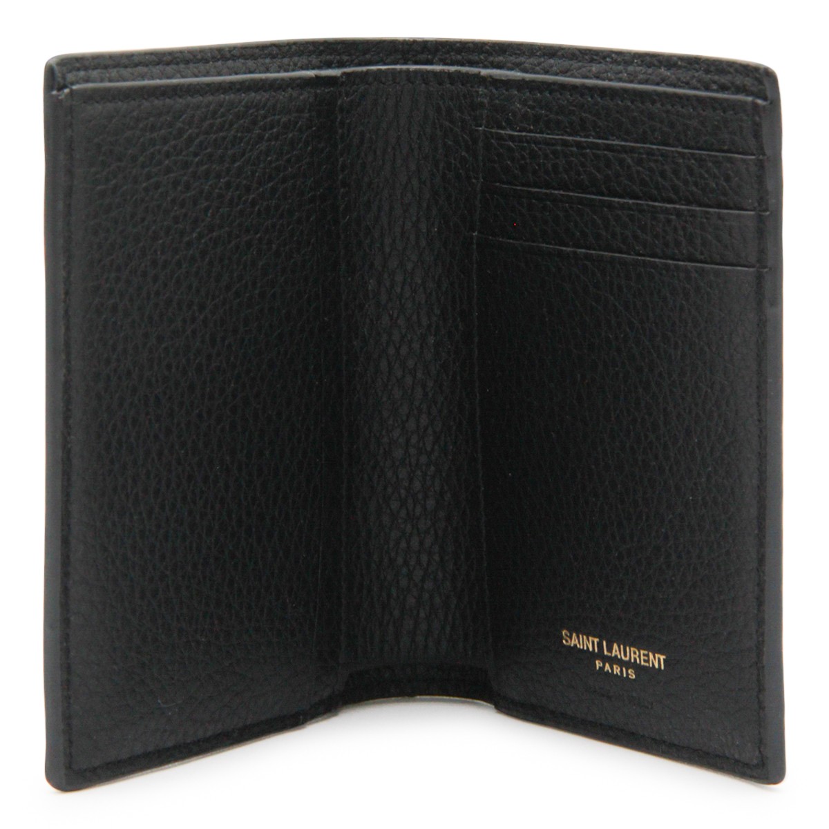 BLACK LEATHER CARD HOLDER
