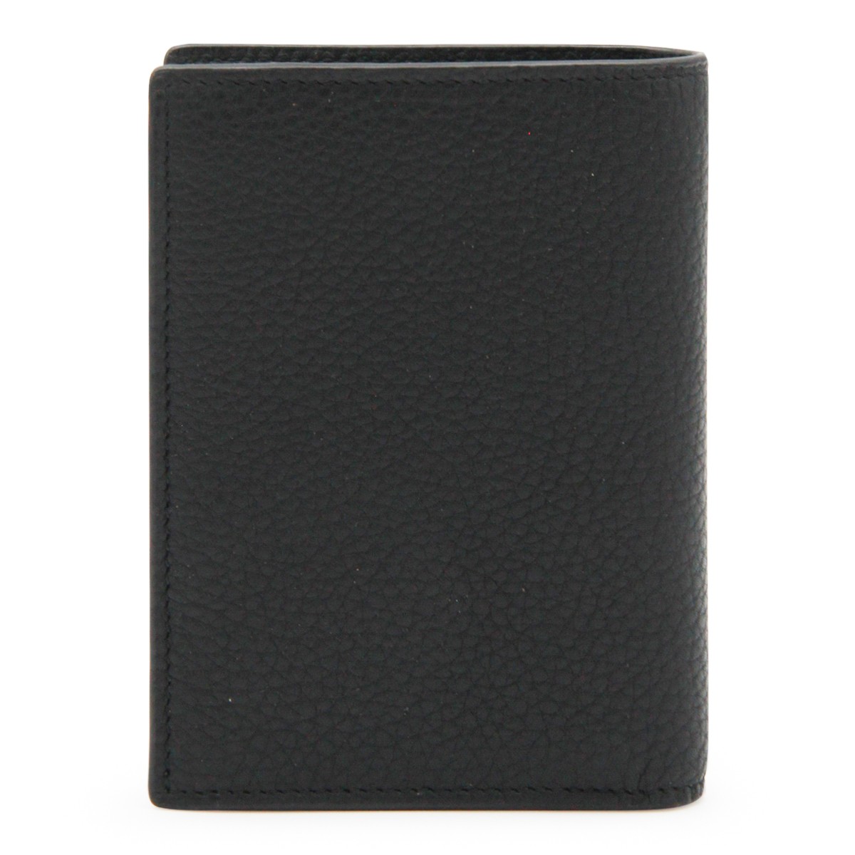 BLACK LEATHER CARD HOLDER