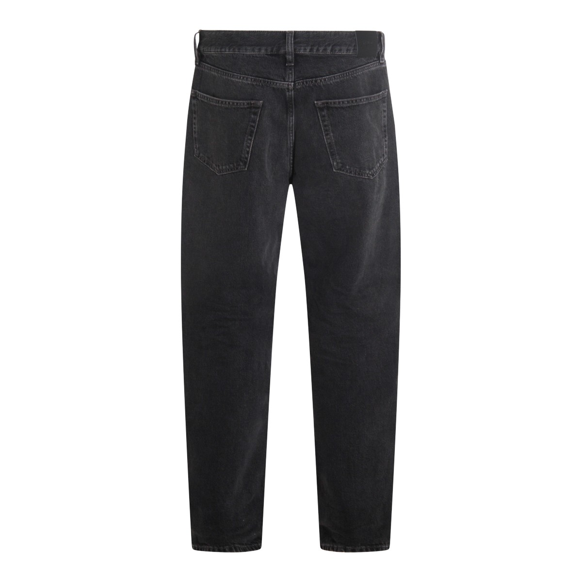 DARK GREY COTTON DENIM JEANS