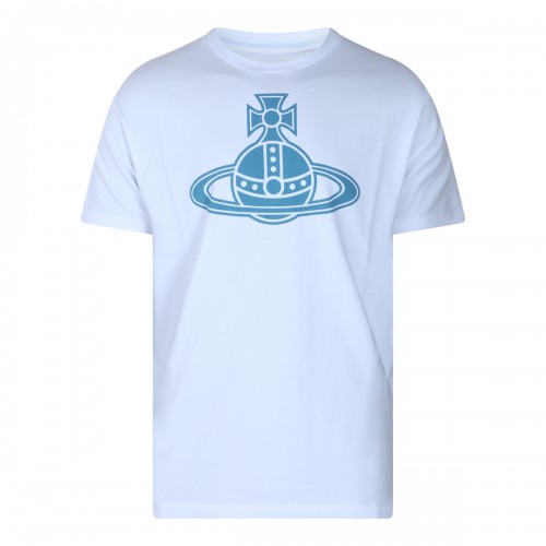 WHITE COTTON T-SHIRT