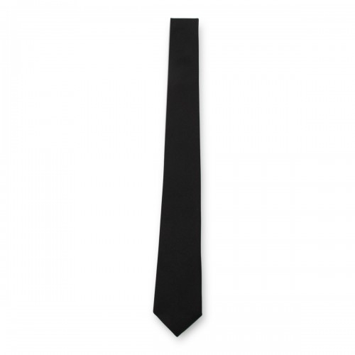 BLACK SILK TIE