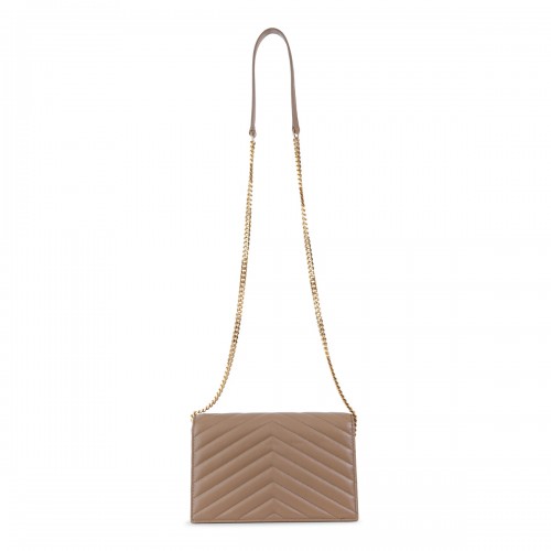 BEIGE LEATHER CASSANDRE MINI BAG