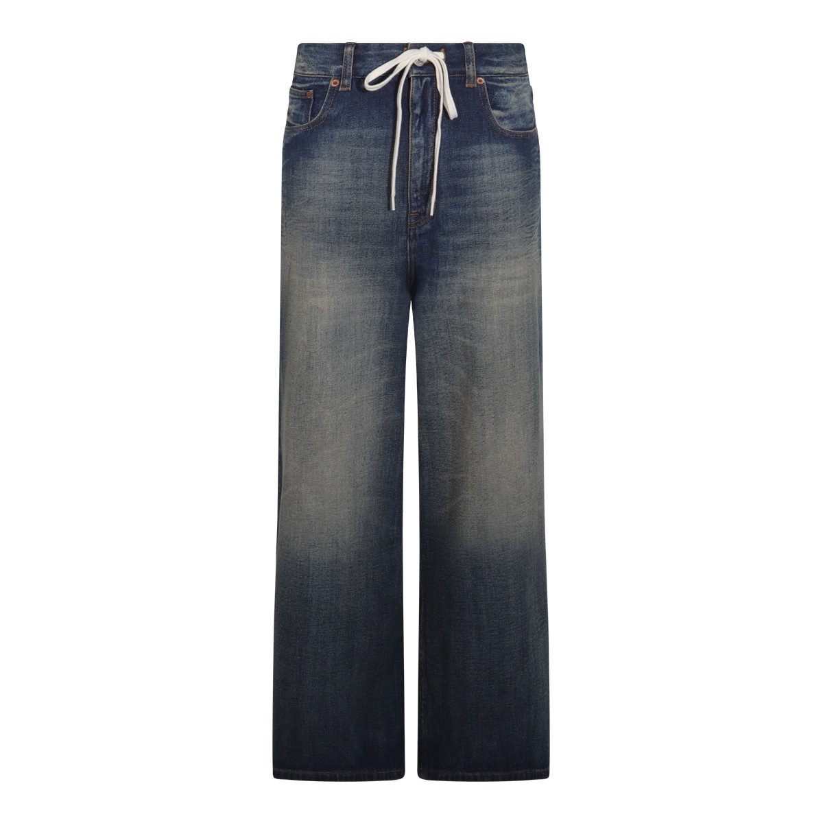 BLUE COTTON DENIM JEANS