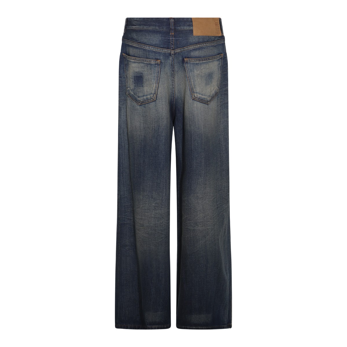 BLUE COTTON DENIM JEANS