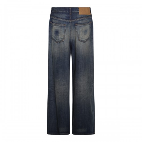BLUE COTTON DENIM JEANS