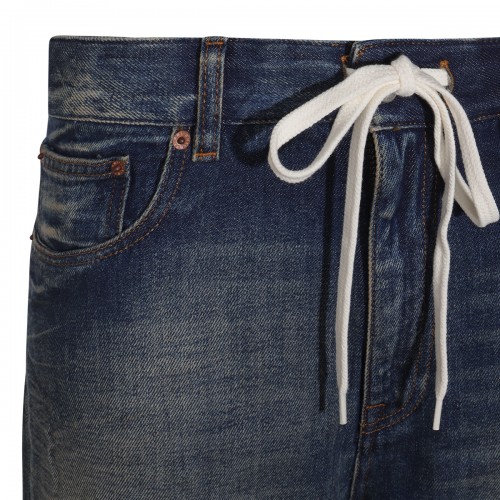 BLUE COTTON DENIM JEANS