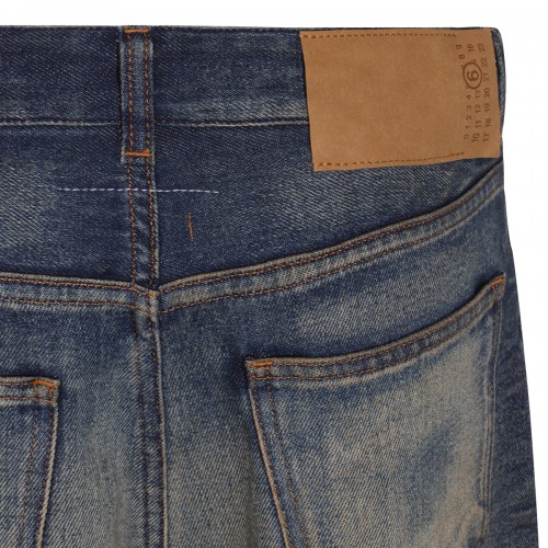 BLUE COTTON DENIM JEANS