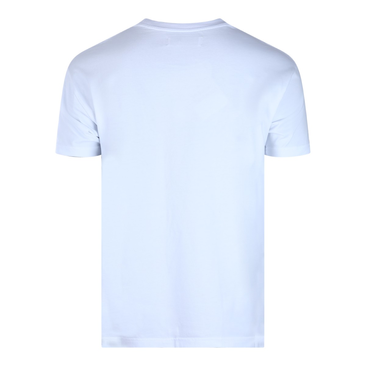 WHITE COTTON T-SHIRT
