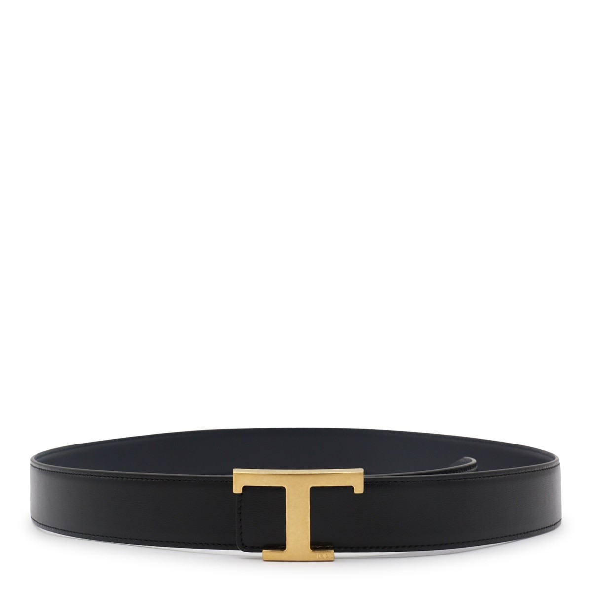 BLACK LEATHER BELT