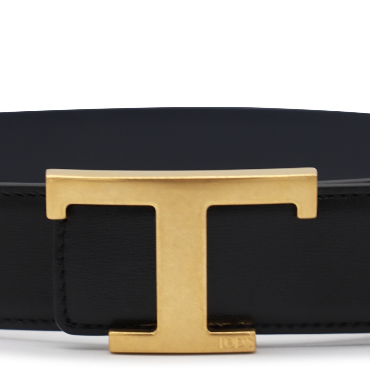 BLACK LEATHER BELT