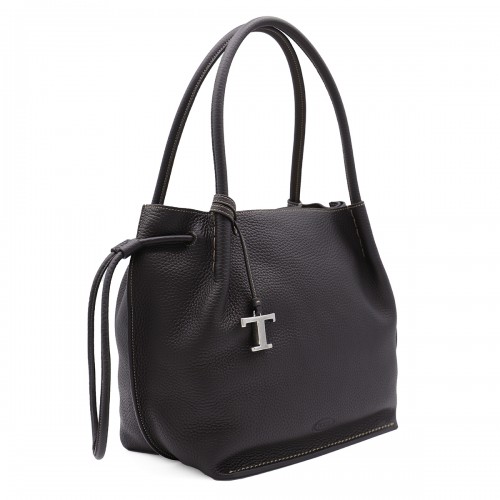BLACK LEATHER BUZ TOTES 2