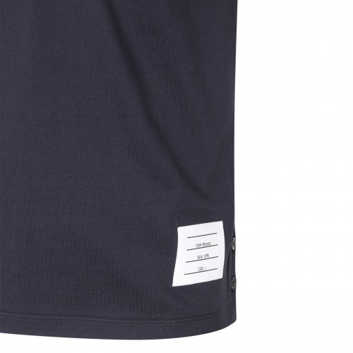 NAVY COTTON T-SHIRT