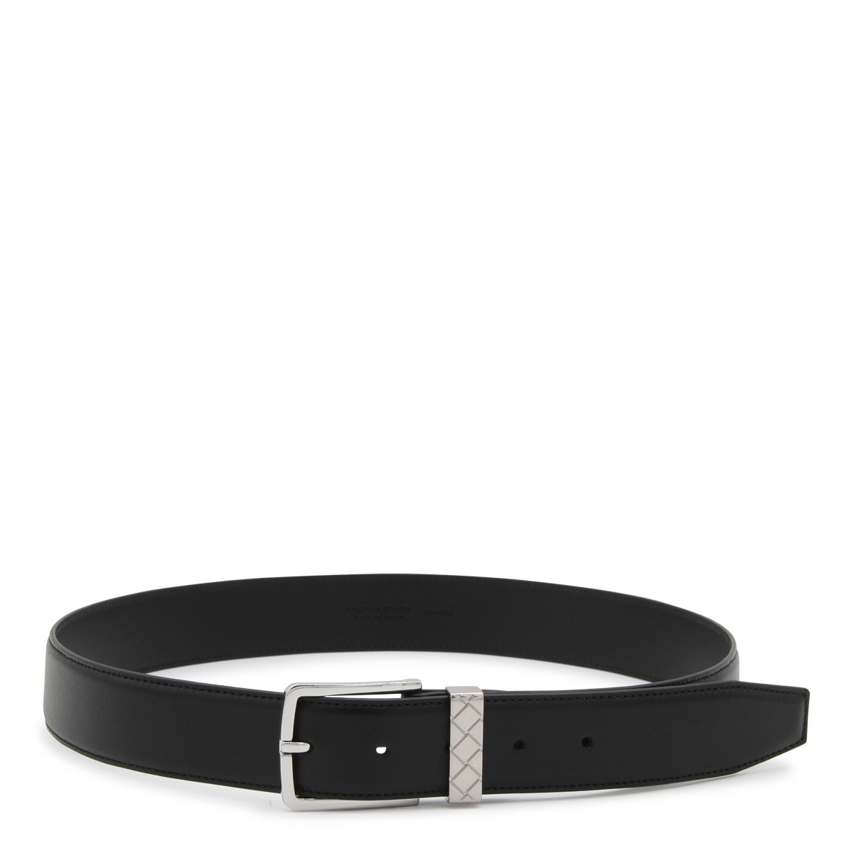 BLACK LEATHER BELT