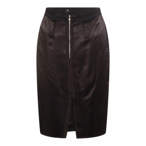 NAVY COTTON SKIRT