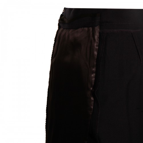 NAVY COTTON SKIRT