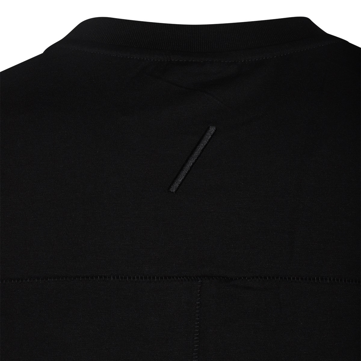 BLACK COTTON T-SHIRT
