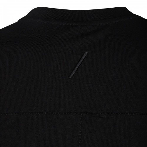 BLACK COTTON T-SHIRT