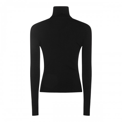 BLACK WOOL KNITWEAR 2