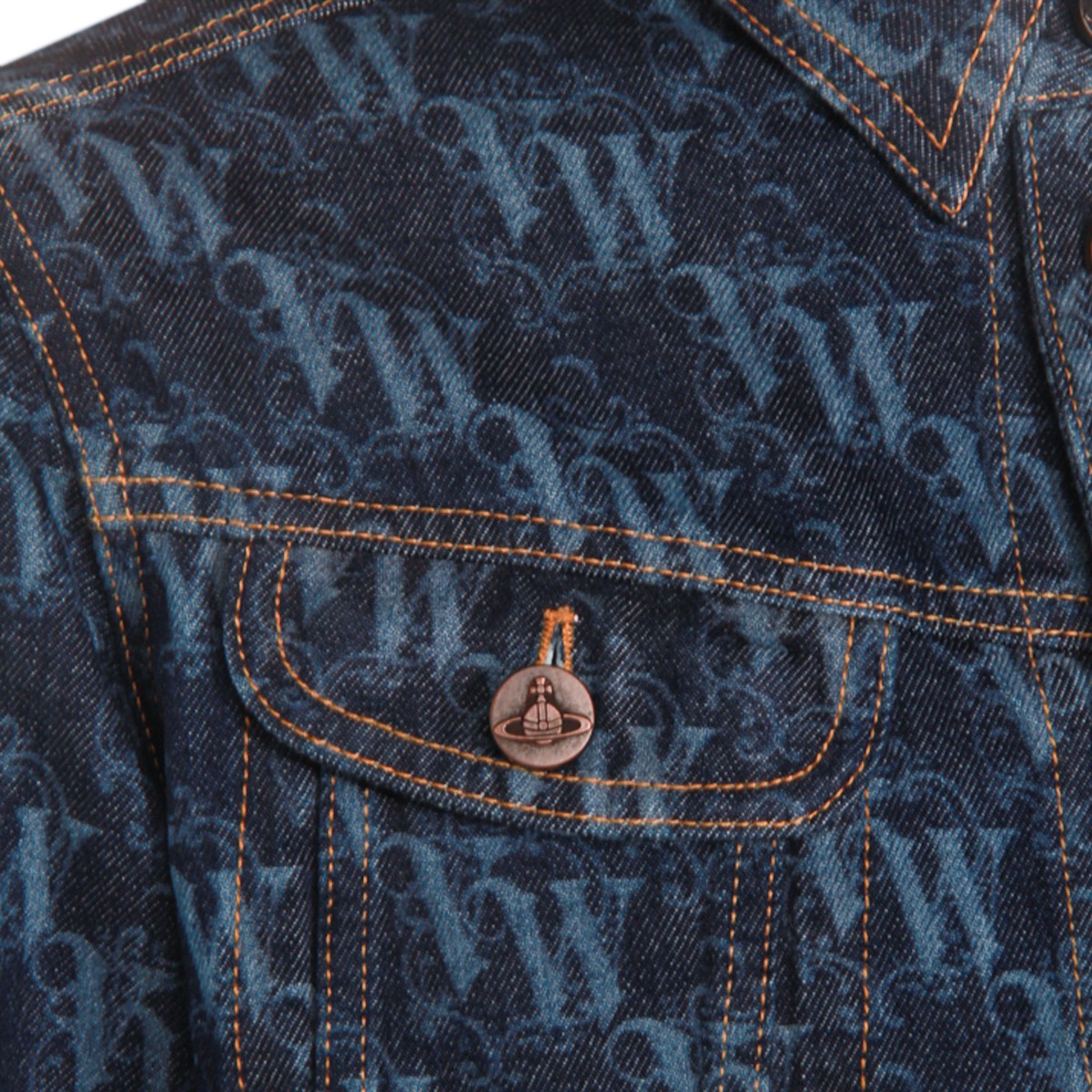 BLUE COTTON DENIM JACKET