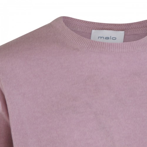 LIGHT VIOLET CASHMERE KNITWEAR