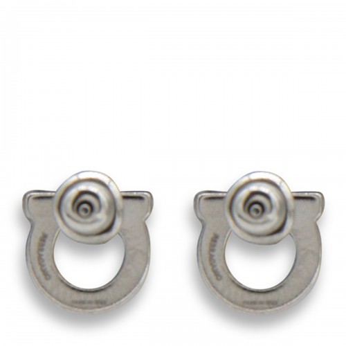 SILVER METAL EARRINGS 2