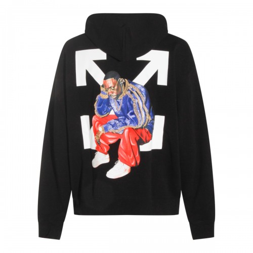 BLACK COTTON SWEATSHIRT 2