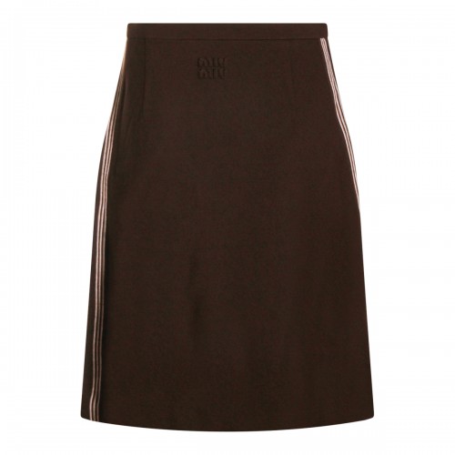 BROWN SKIRT