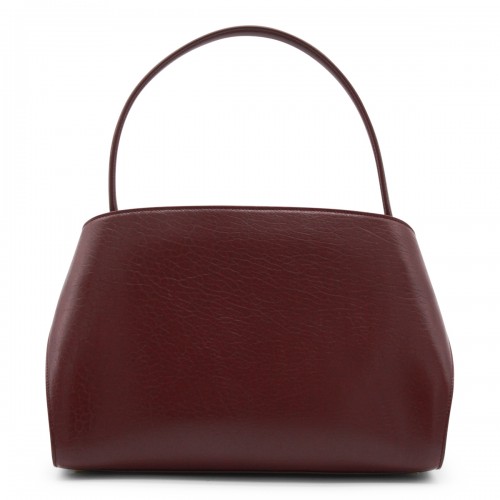 PURPLE LEATHER HUG S SHOULDER BAG