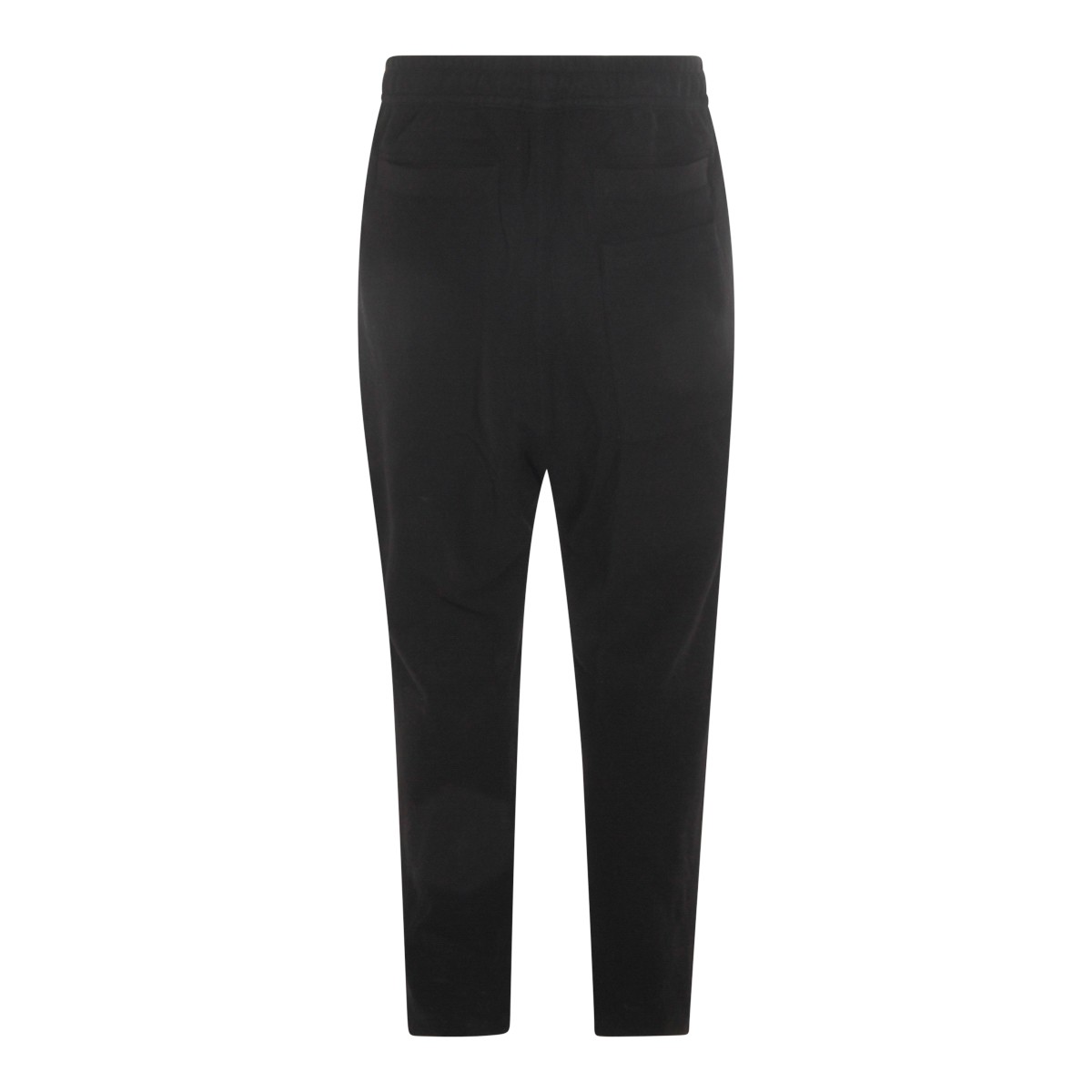 BLACK WOOL PANTS