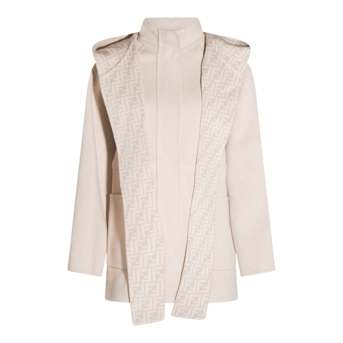 BEIGE WOOL COAT