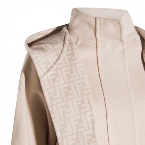 BEIGE WOOL COAT