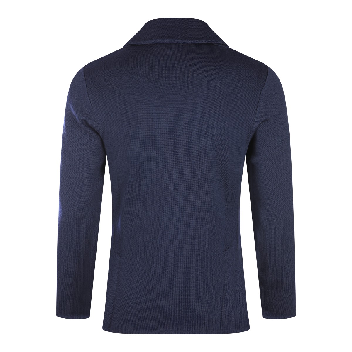 NAVY WOOL KNITWEAR