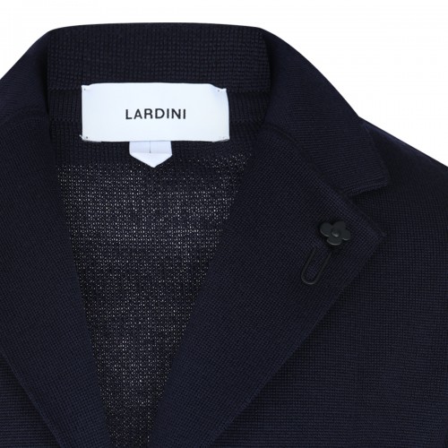 NAVY WOOL KNITWEAR