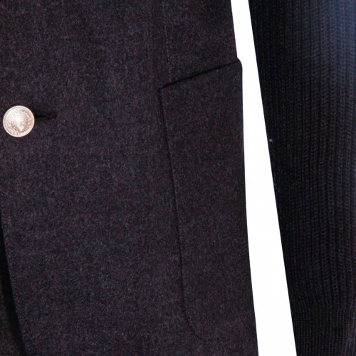 GREY WOOL BLAZER